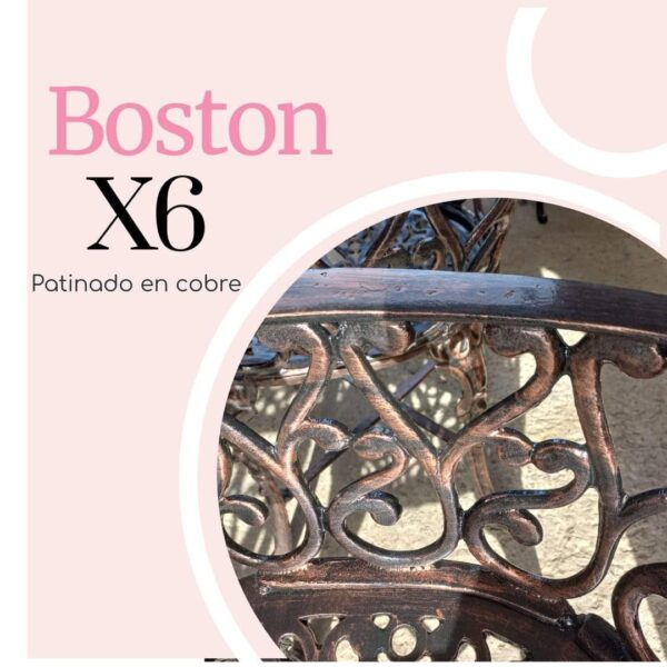 Set Boston Rectangular x 6 - Imagen 6